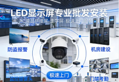 网络|调试|同城上门监控摄像头维护 LED屏安装维修 综合布